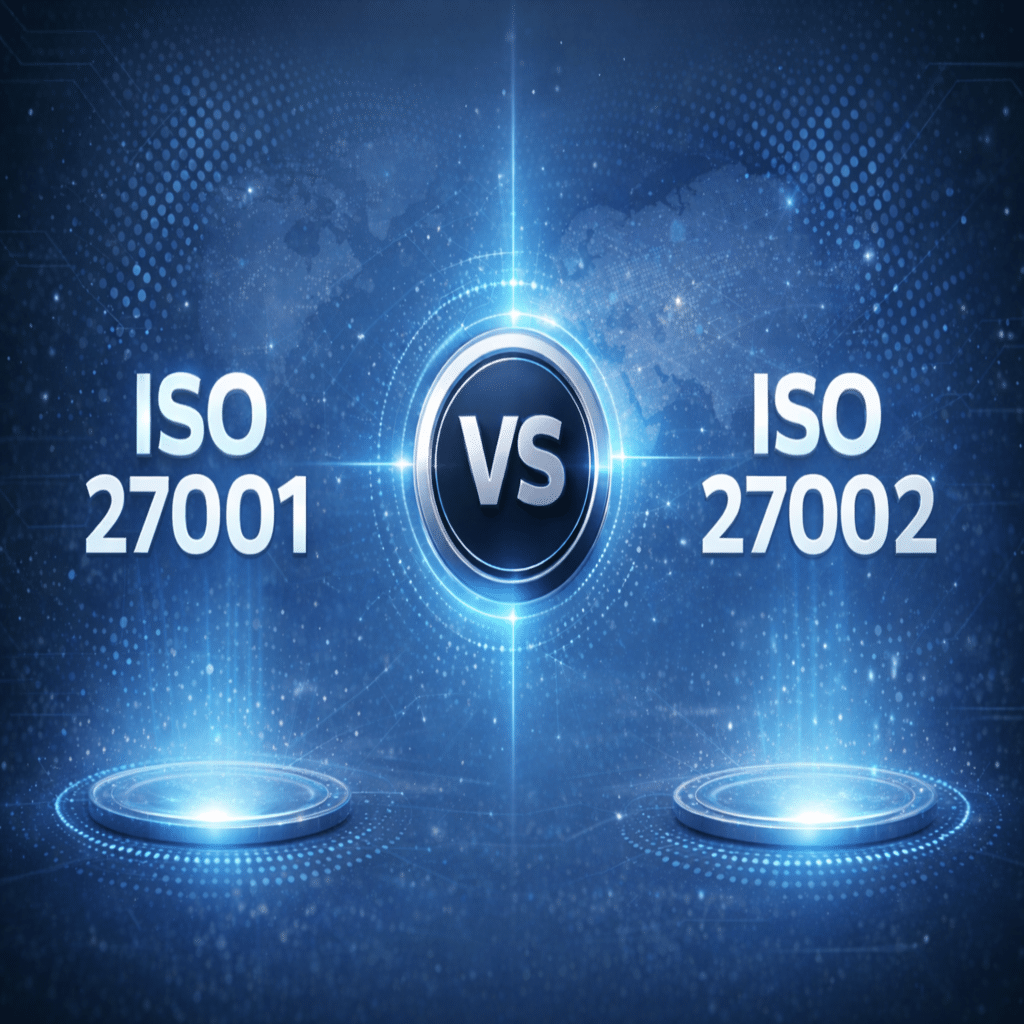 الفرق بين ISO 27001 و ISO 27002